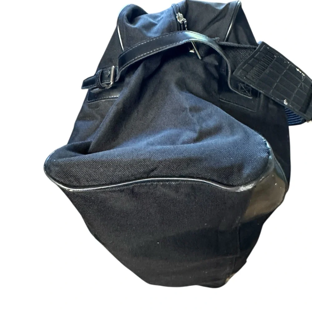 Ralph Lauren Polo Fragrences Black Unisex Duffel Bag Overnighter NICE